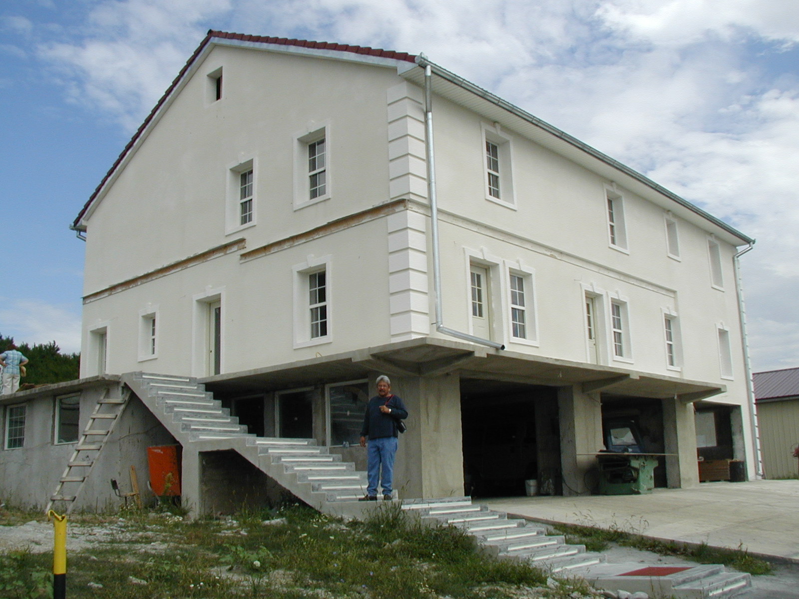 The new building at Bistritia.